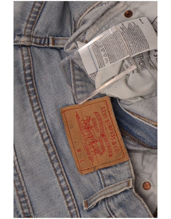 Levi's Jean 516 Bootcut Femme Bleu W34 L36 Coton