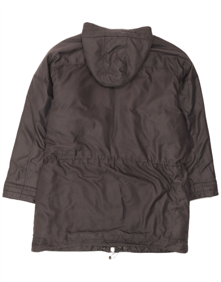 Nike Manteau coupe-vent à capuche pour homme UK 45/47 XL Noir Polyester