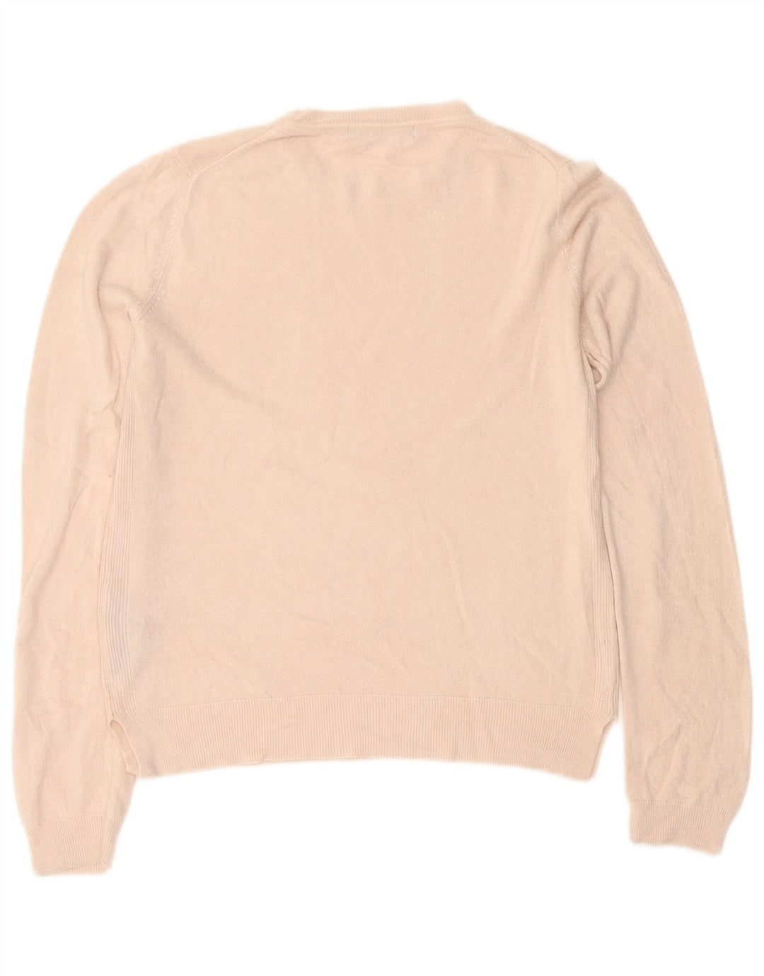 Marks & Spencer Pull à col rond pour femme UK 12 Acrylique rose moyen
