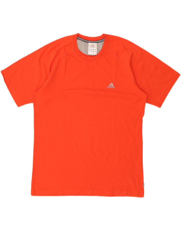 ADIDAS T-Shirt Homme Coton Orange Moyen