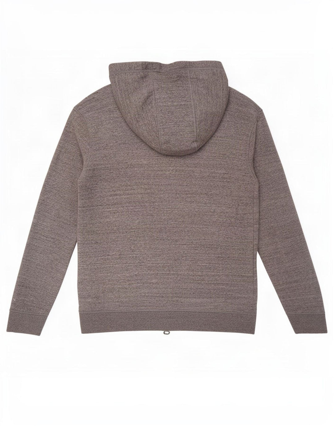 Jack Wills Pull à capuche zippé pour homme en coton moucheté gris moyen