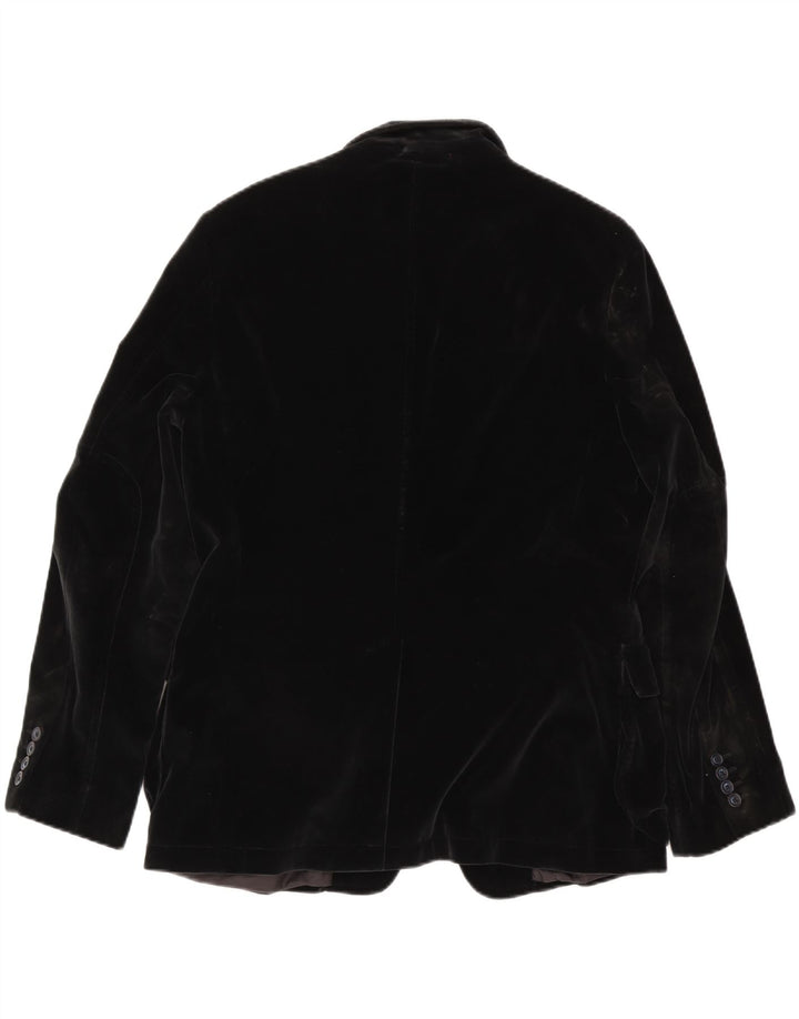 FAY Veste Blazer 3 Boutons Homme IT 52 XL Noir Coton