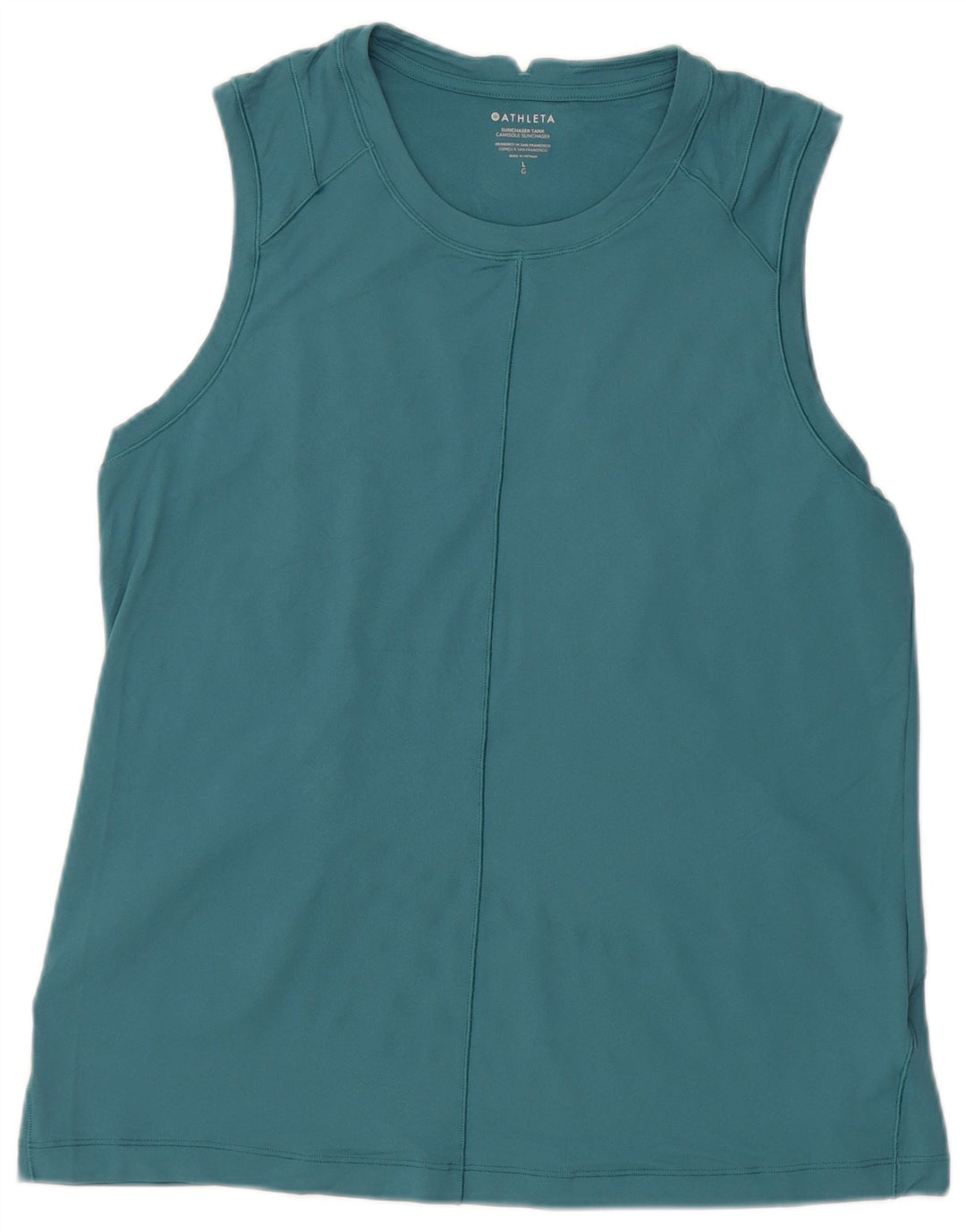 Athleta Débardeur pour femme UK 44 Grand Bleu Polyester