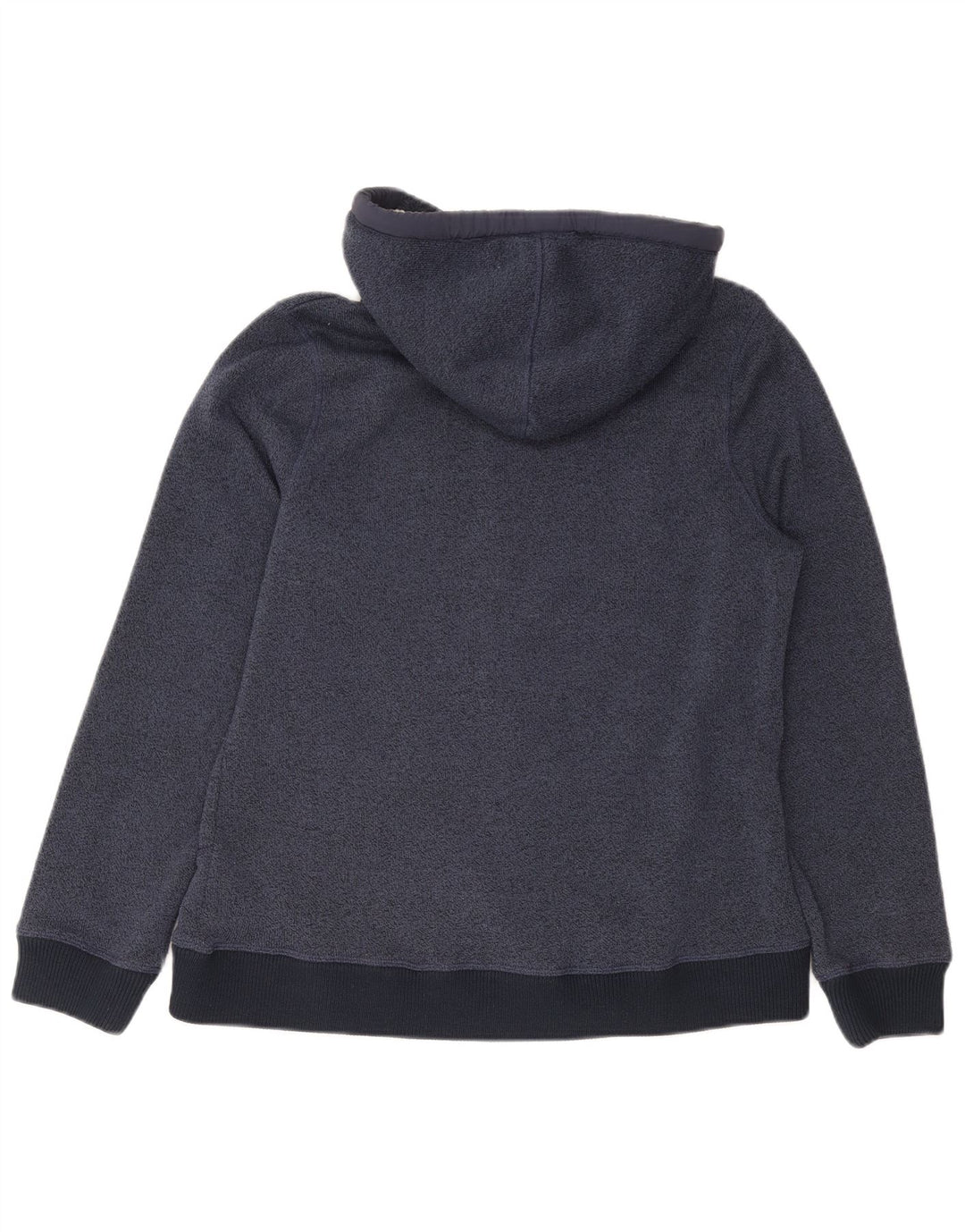 Weird Fish Pull à capuche zippé pour femme UK 14 Grand Bleu Marine Polyester