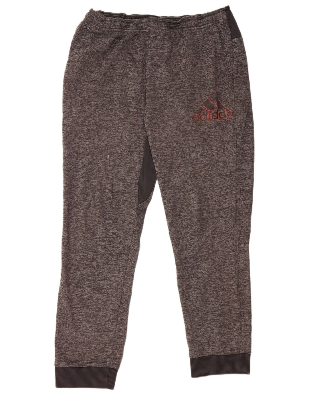 Adidas Pantalon de survêtement pour homme, jogging, grand, gris moucheté