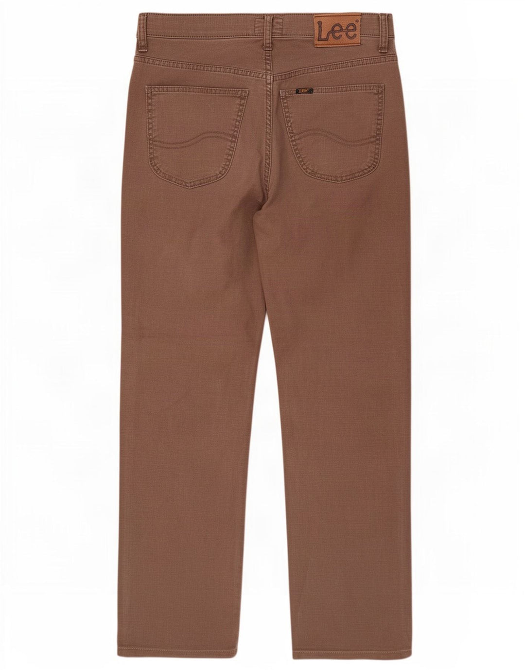 Lee Jean droit homme W32 L34 marron coton