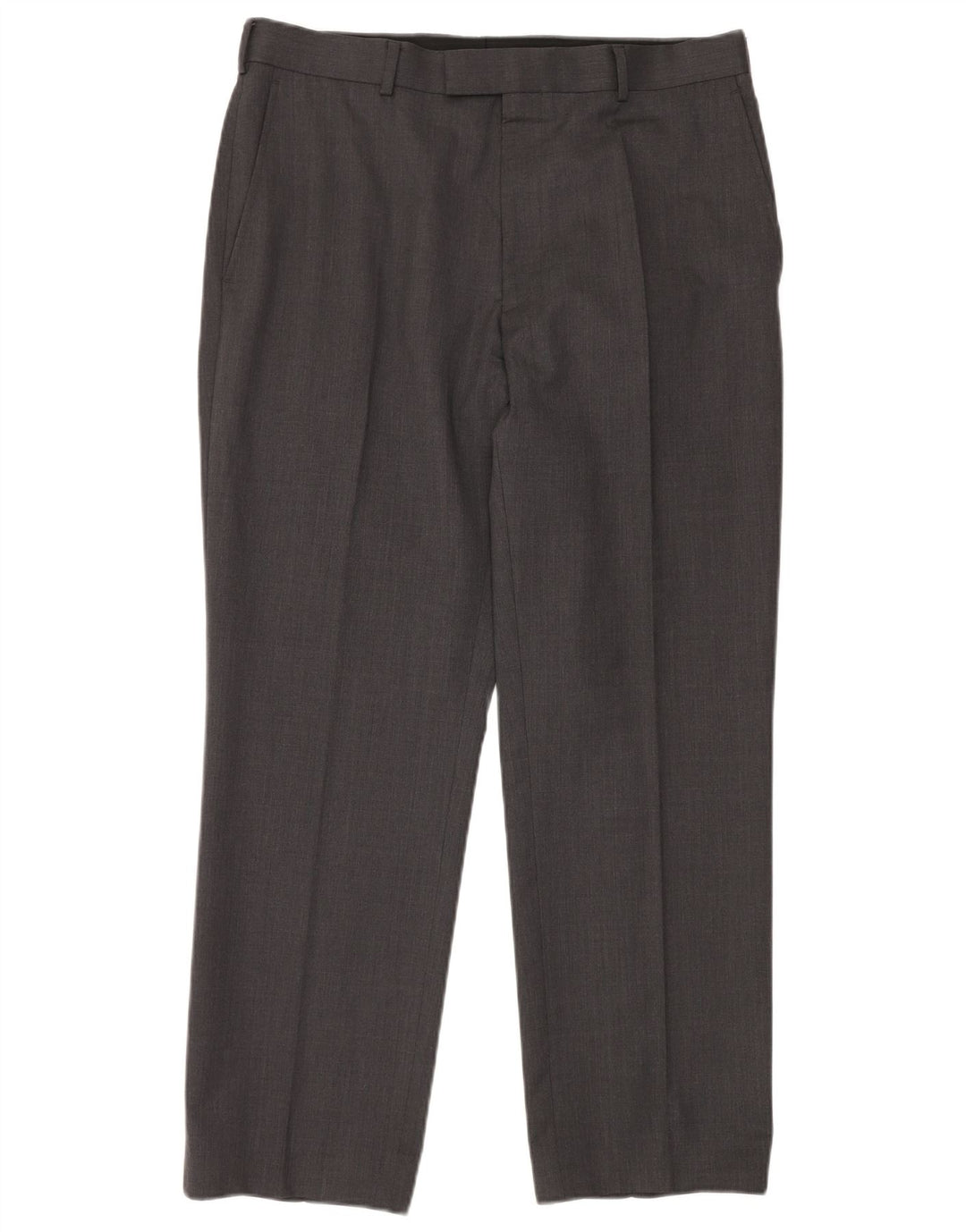 Ted Baker Costume 2 pièces extensible à 2 boutons pour homme UK 42 XL W36 L30 Laine grise