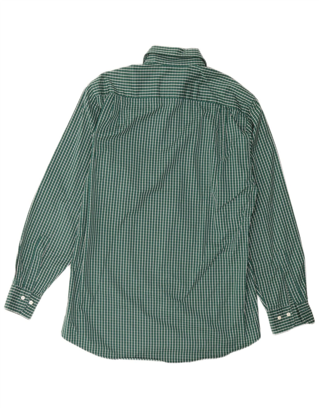 HUGO BOSS Chemise homme taille 38 coton vichy vert moyen