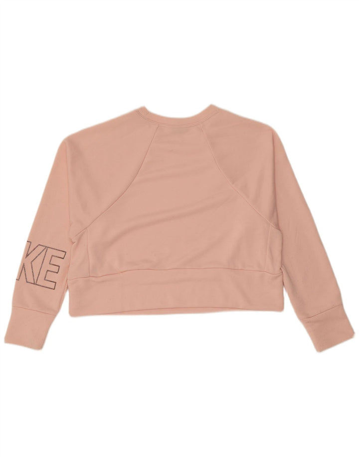 Nike Sweat-shirt court surdimensionné pour femme UK 10 Petit Rose