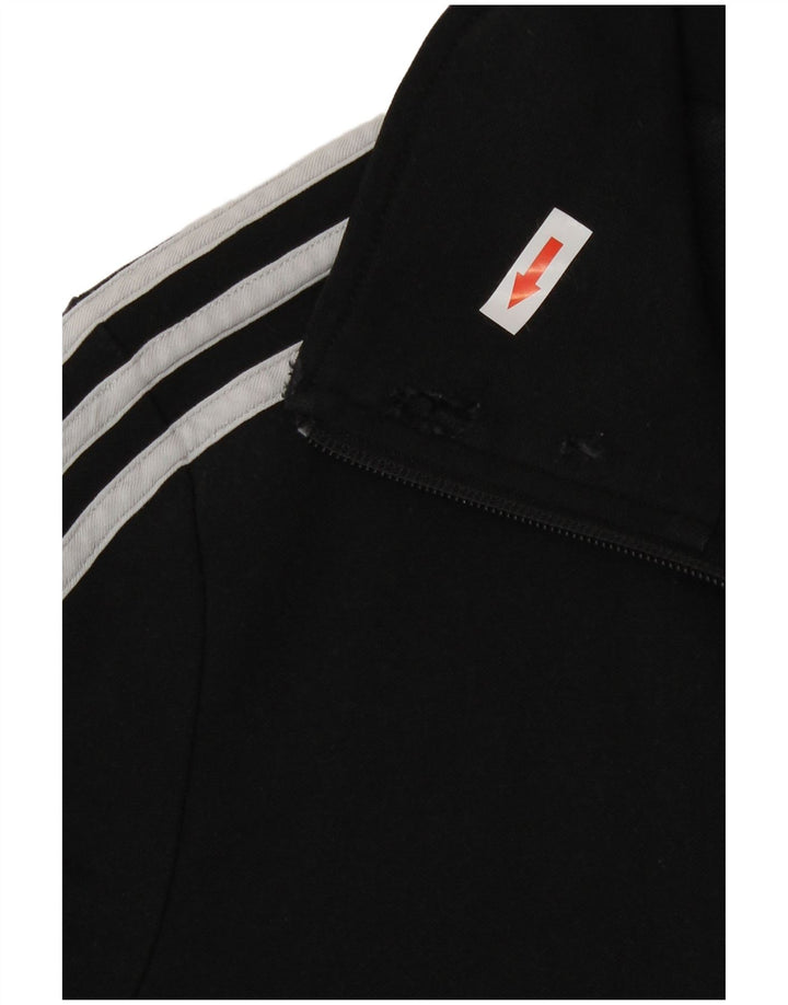 Adidas Veste de survêtement pour femme UK 8 Small Noir Polyester
