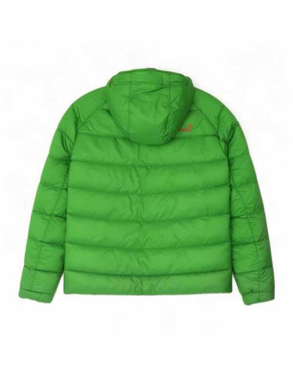 Jack Wolfskin Womens Padded Jacket UK 18/20 XL Green Polyester