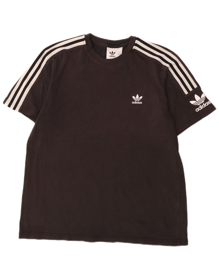 Adidas T-Shirt Homme Grand Coton Noir