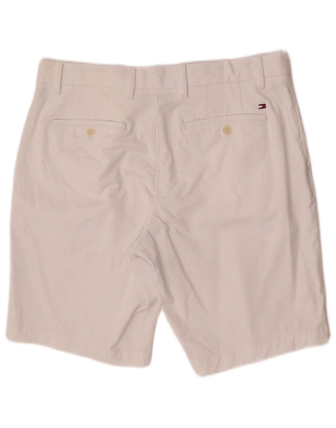 Tommy Hilfiger Short Chino Homme W33 Coton Blanc Moyen