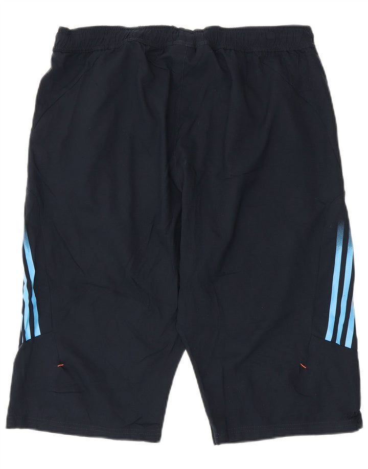Adidas Short de sport pour homme Grand bleu marine Polyester
