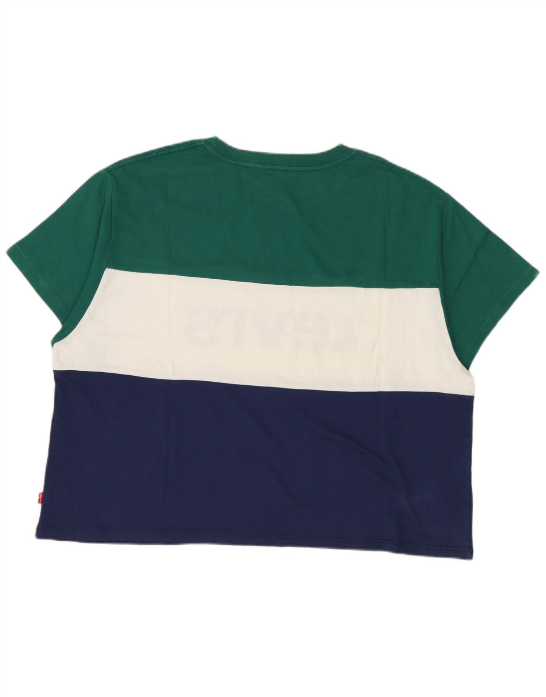 LEVI'S T-shirt court graphique pour femme UK 10 Small Multicolore