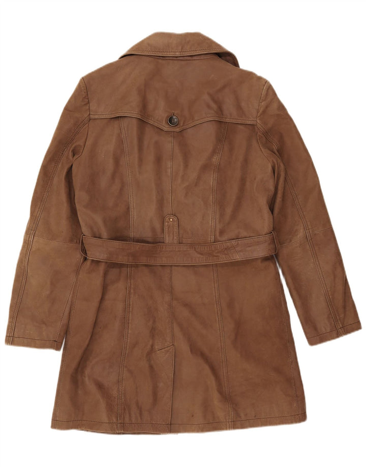 Manteau en cuir femme HEINE IT 38 XS Cuir marron