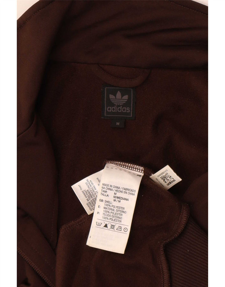 Adidas Veste de survêtement pour homme Marron moyen Polyester