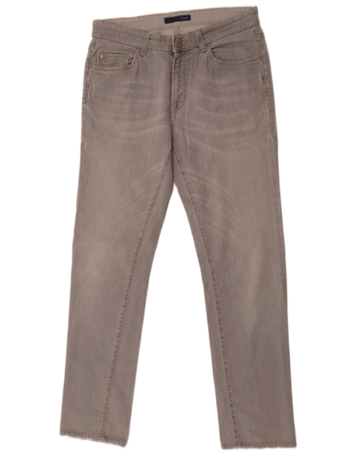 Trussardi Jean Slim W29 L30 Gris Coton Homme