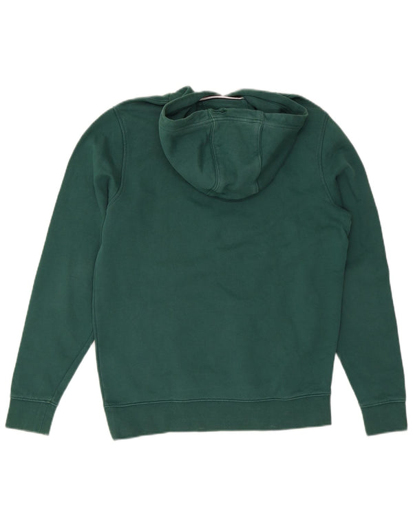 Tommy Hilfiger Pull à capuche graphique pour homme Petit coton vert