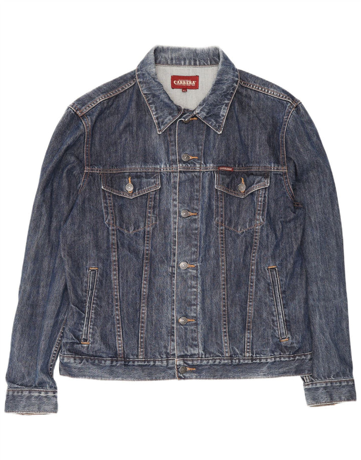 Carrera Veste en Jean Homme UK 42 XL Bleu Marine Coton