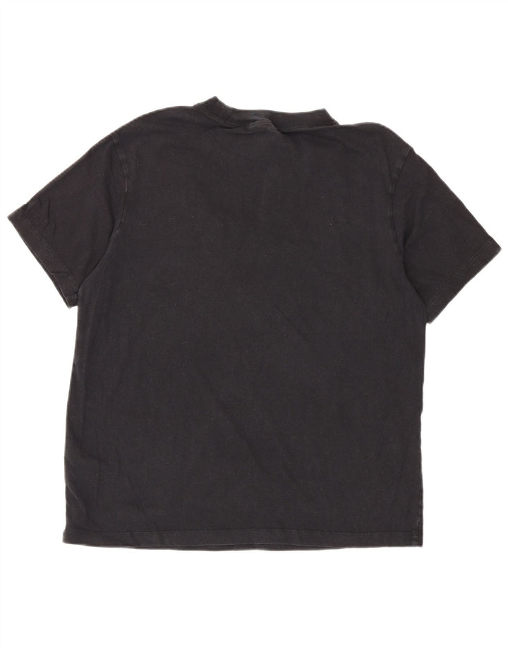 Nike T-shirt graphique pour homme en coton noir Taille S