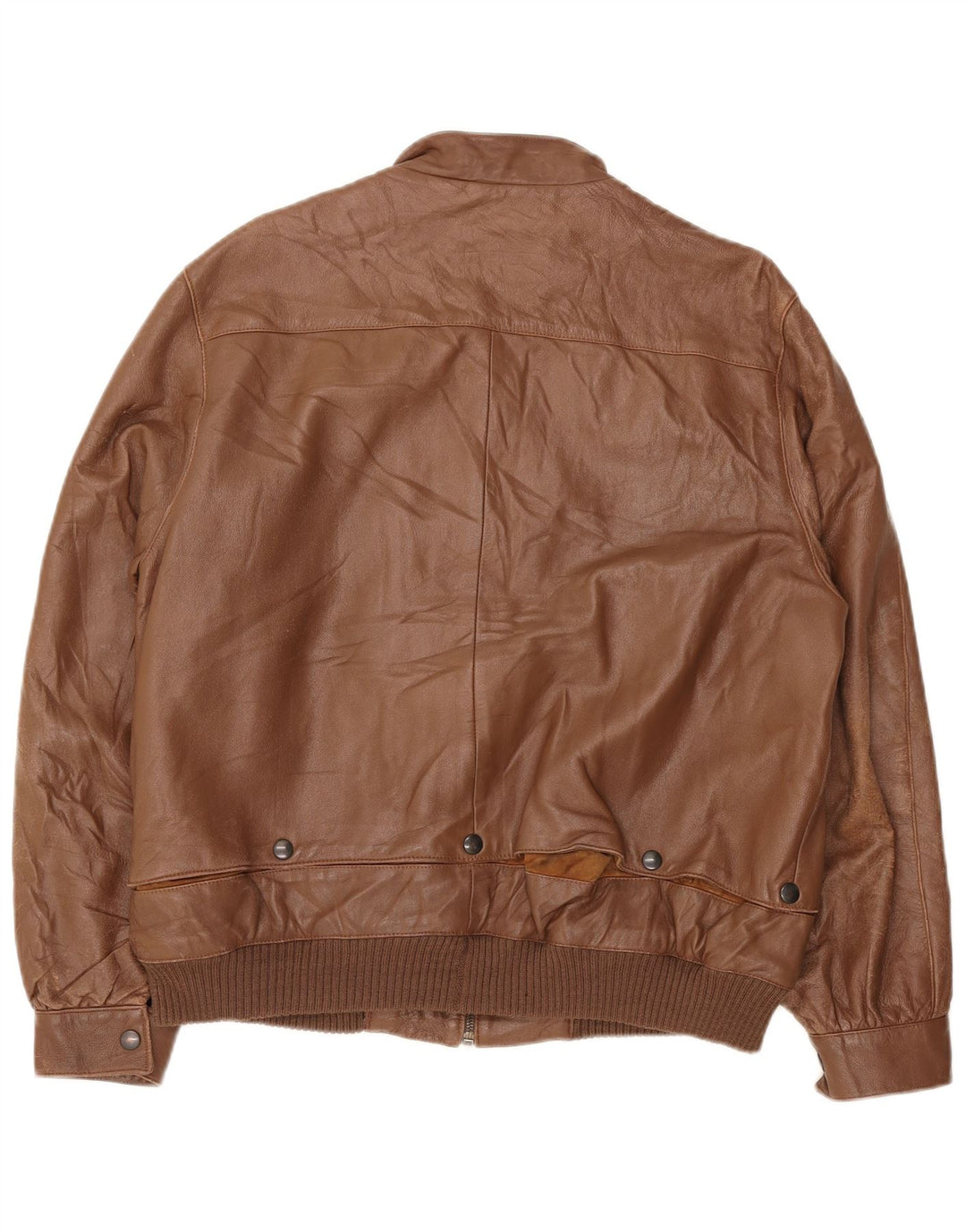 Veste en cuir femme VINTAGE IT 48 XL Cuir marron