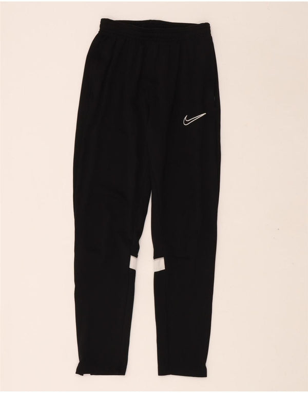 NIKE Pantalon de survêtement Dri Fit pour garçon 12-13 ans Large Noir Colourblock