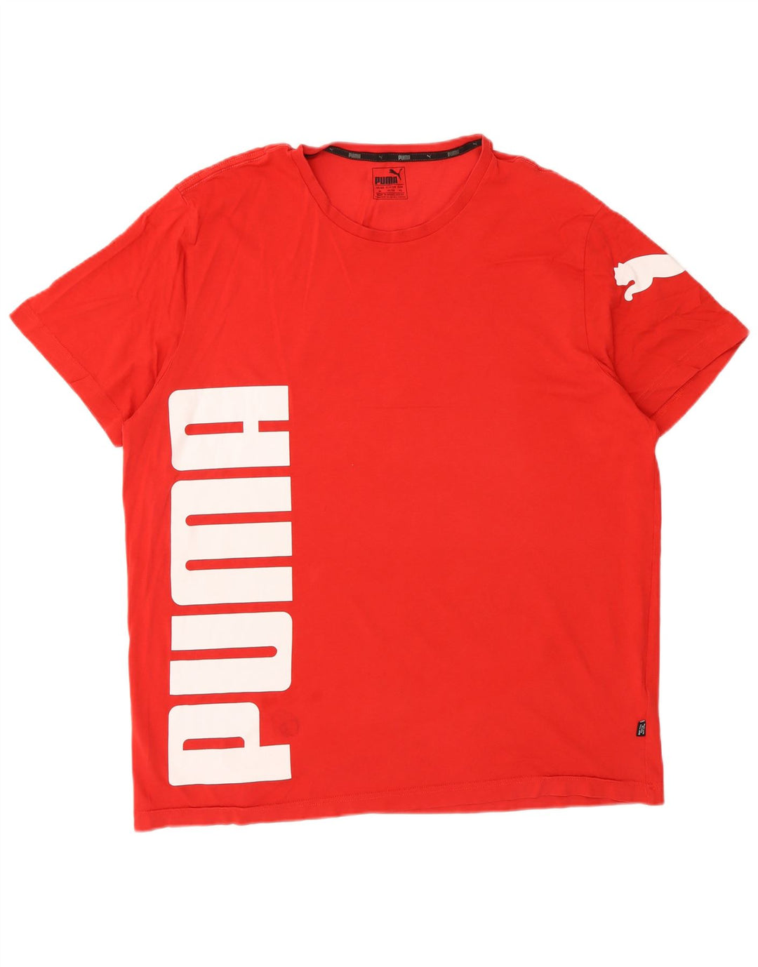 Puma T-Shirt Graphique Homme XL Rouge
