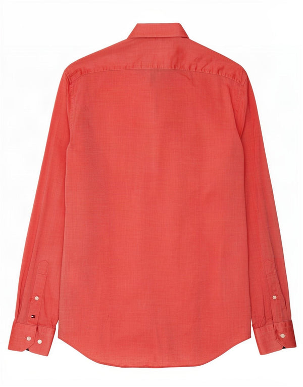 Tommy Hilfiger Chemise Slim Fit Homme Taille 41 16 Grand Coton Rose