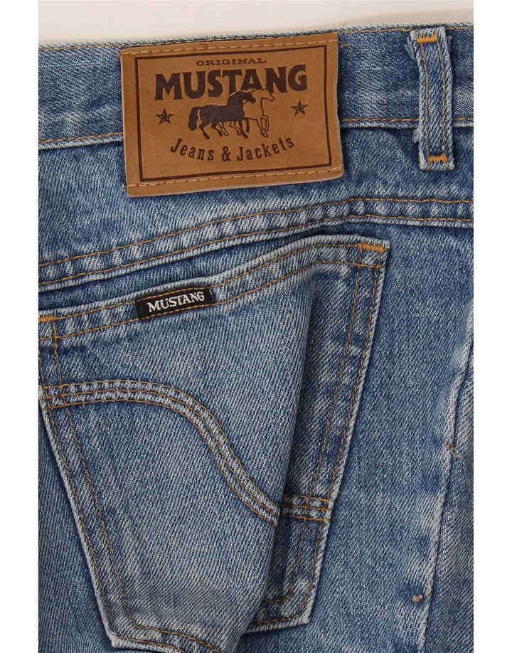 Mustang Short En Jean Femme W28 Bleu Moyen