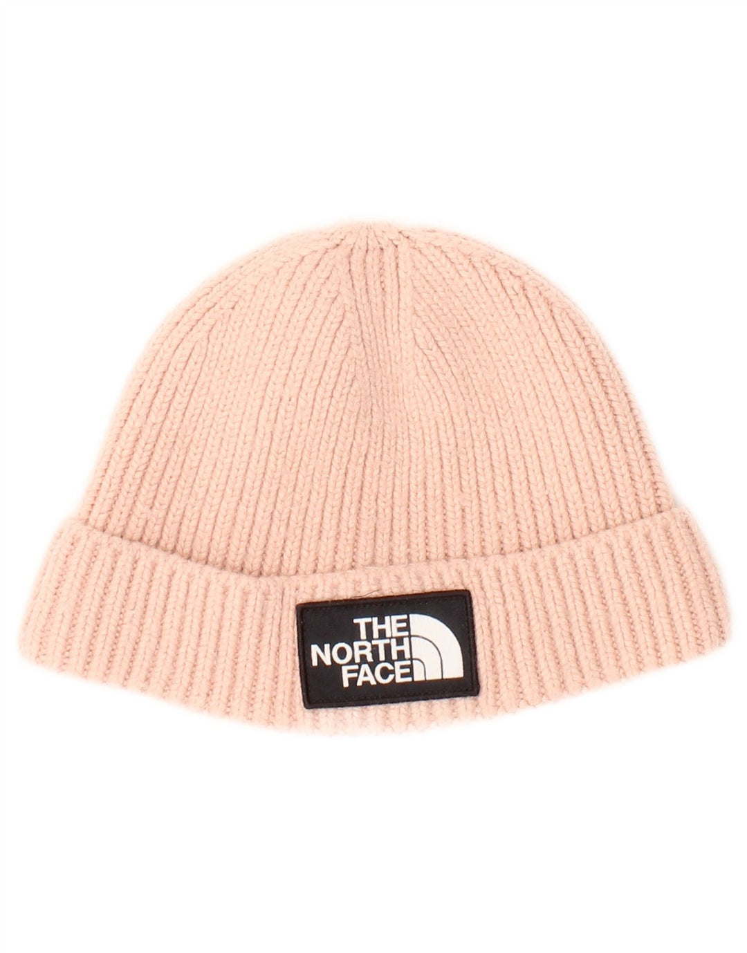 The North Face Bonnet en tricot graphique pour femme Taille unique Rose Acrylique