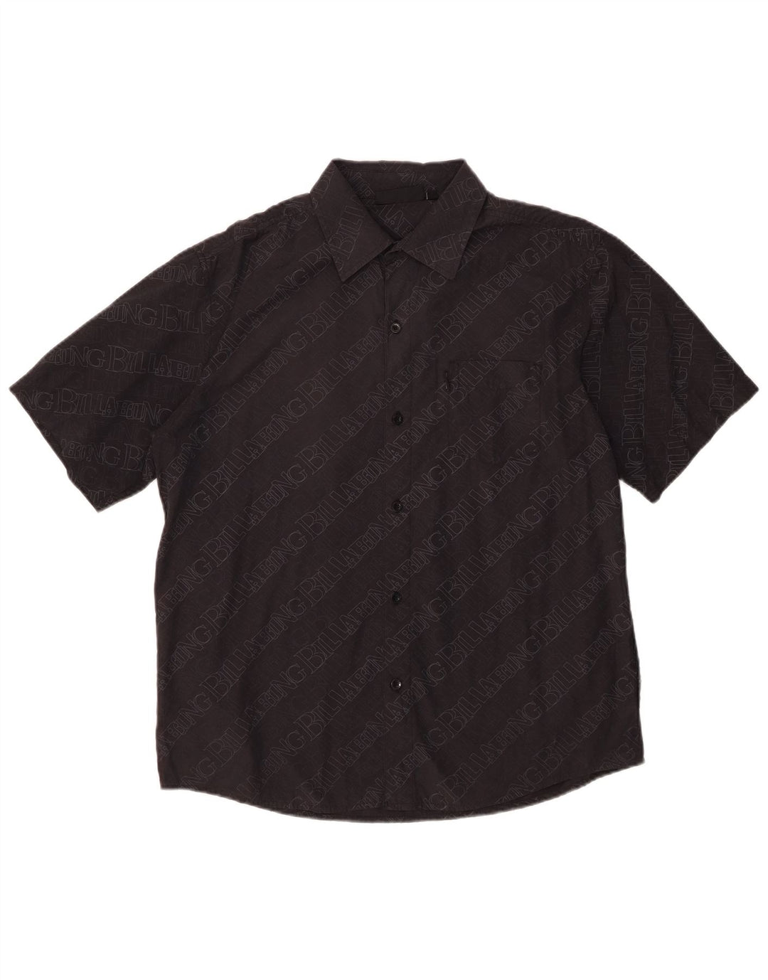Billabong Chemise graphique à manches courtes pour hommes en coton noir moyen