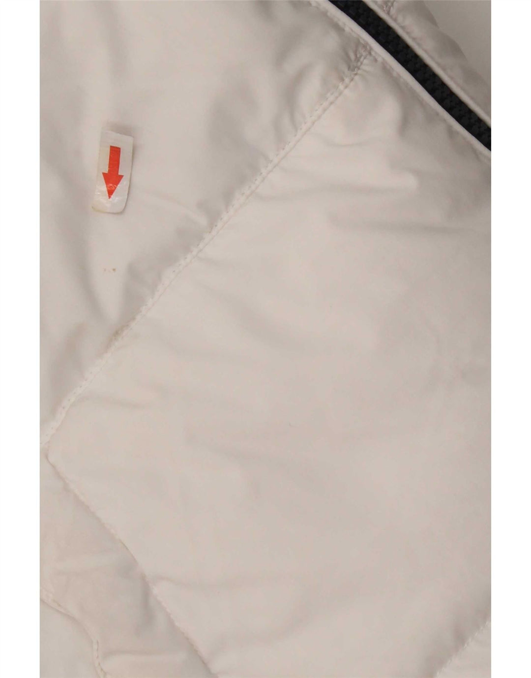 Tommy Hilfiger Veste matelassée à capuche pour homme UK 38 Medium Blanc Polyester