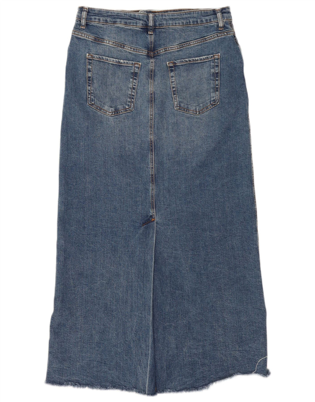 Zara Femme Jupe En Jean XL W32 Bleu