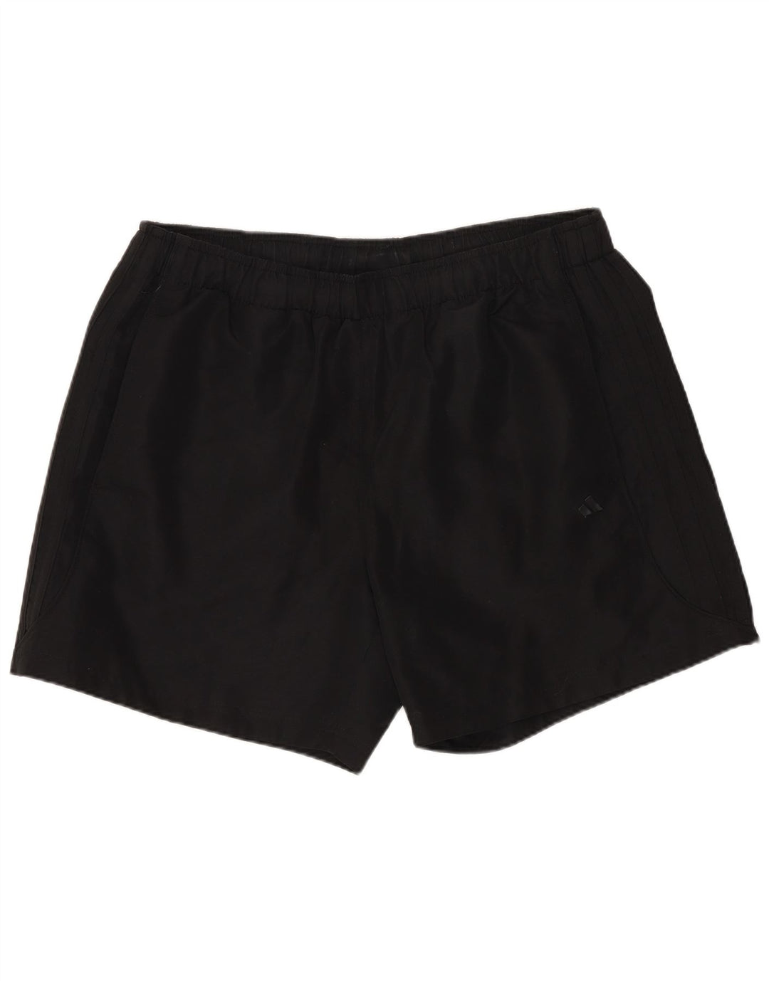 ADIDAS Short de sport Climalite pour hommes, grand, noir, polyester