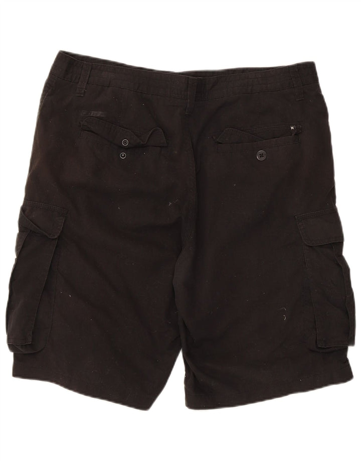 Hurley Short Cargo Homme W34 Large Noir Coton