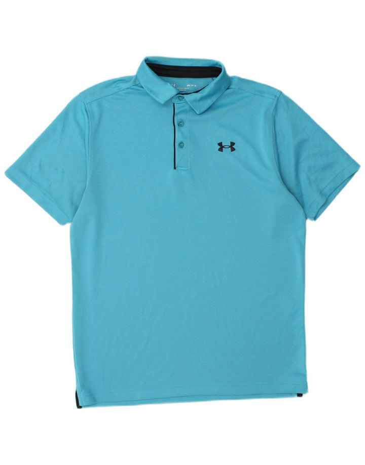 UNDER ARMOUR Polo Coupe Ample Homme Bleu Moyen Polyester