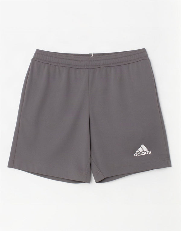 Adidas Short de Sport Aeroready Garçon 7-8 Ans Gris Polyester