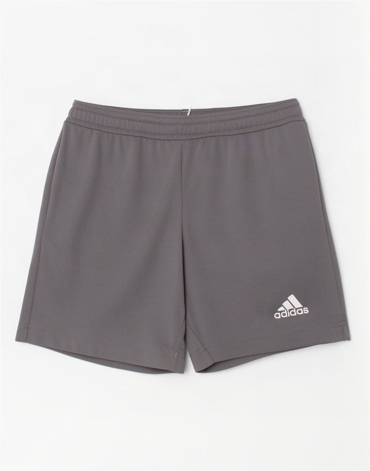 Adidas Short de Sport Aeroready Garçon 7-8 Ans Gris Polyester