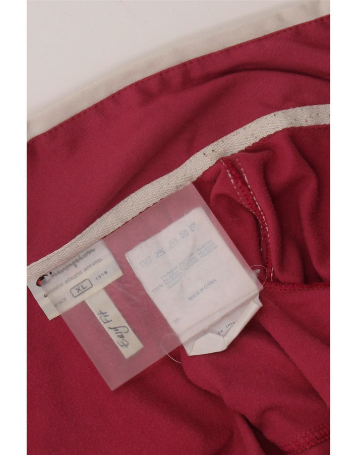 Champion Veste de survêtement Easy Fit pour femme UK 18 XL Rose Polyester