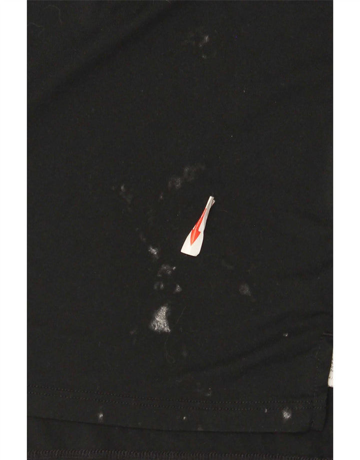 Nike T-shirt Dri Fit pour homme XL en polyester à fines rayures noires