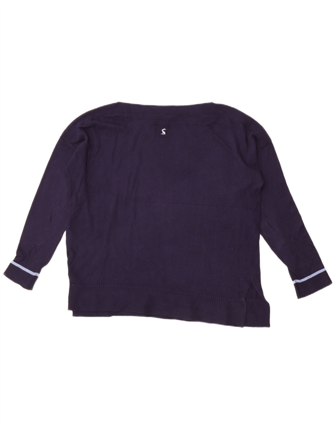 Joules Sweat-shirt surdimensionné pour femme UK 14 Large Bleu marine Coton