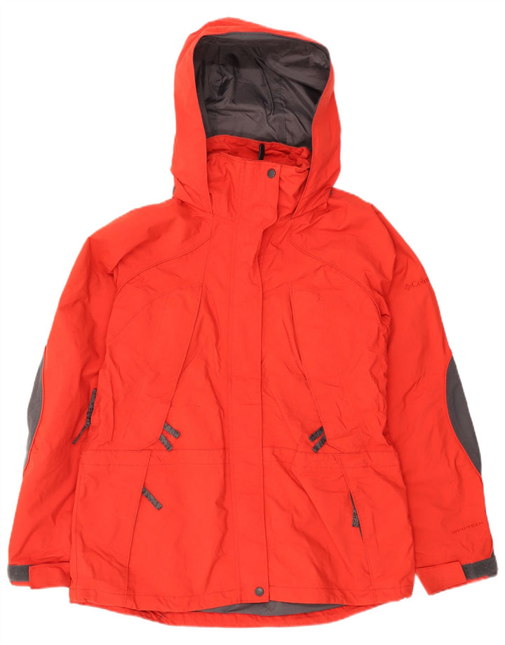Columbia Veste coupe-vent Interchange pour femme UK 16 Large Rouge Colorblock