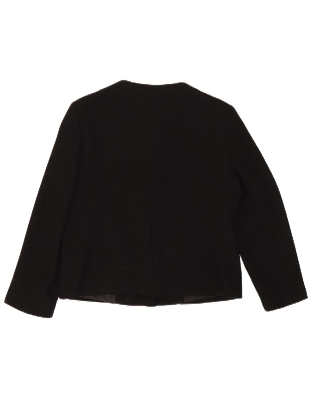 Zara Veste blazer à 1 bouton pour femme UK 12 Noir moyen