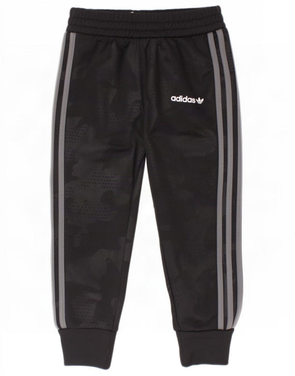 Adidas Pantalon de Survêtement Garçon Joggers 2-3 ans Noir Camouflage Polyester