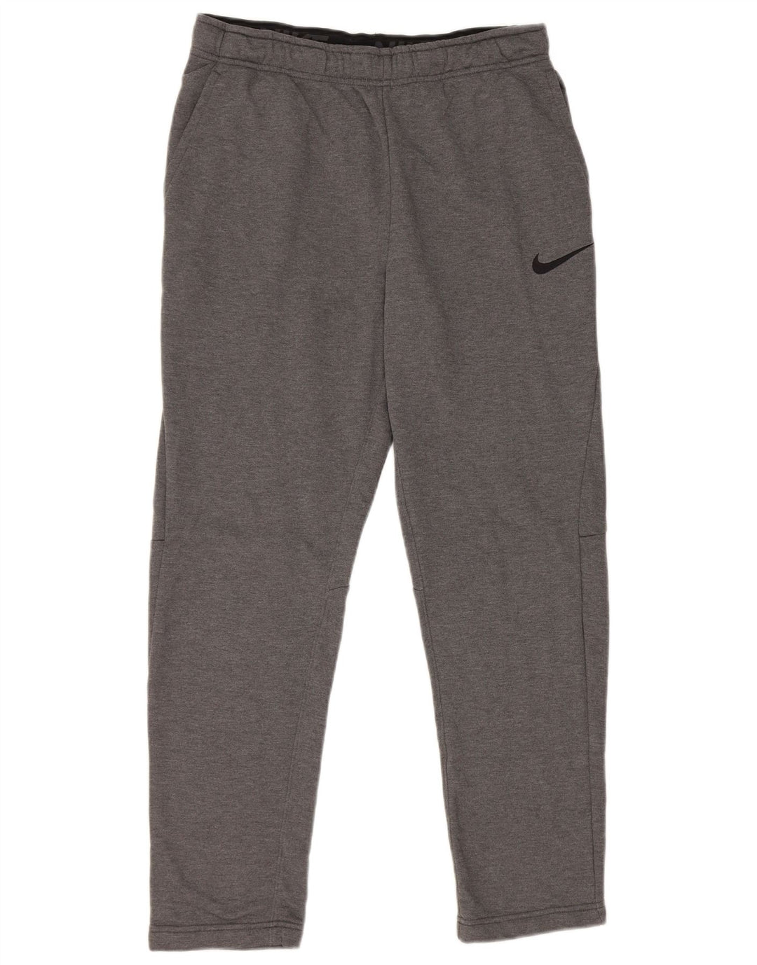Pantalon de survêtement Nike Dri Fit pour femme UK 14 Gris moyen Polyester