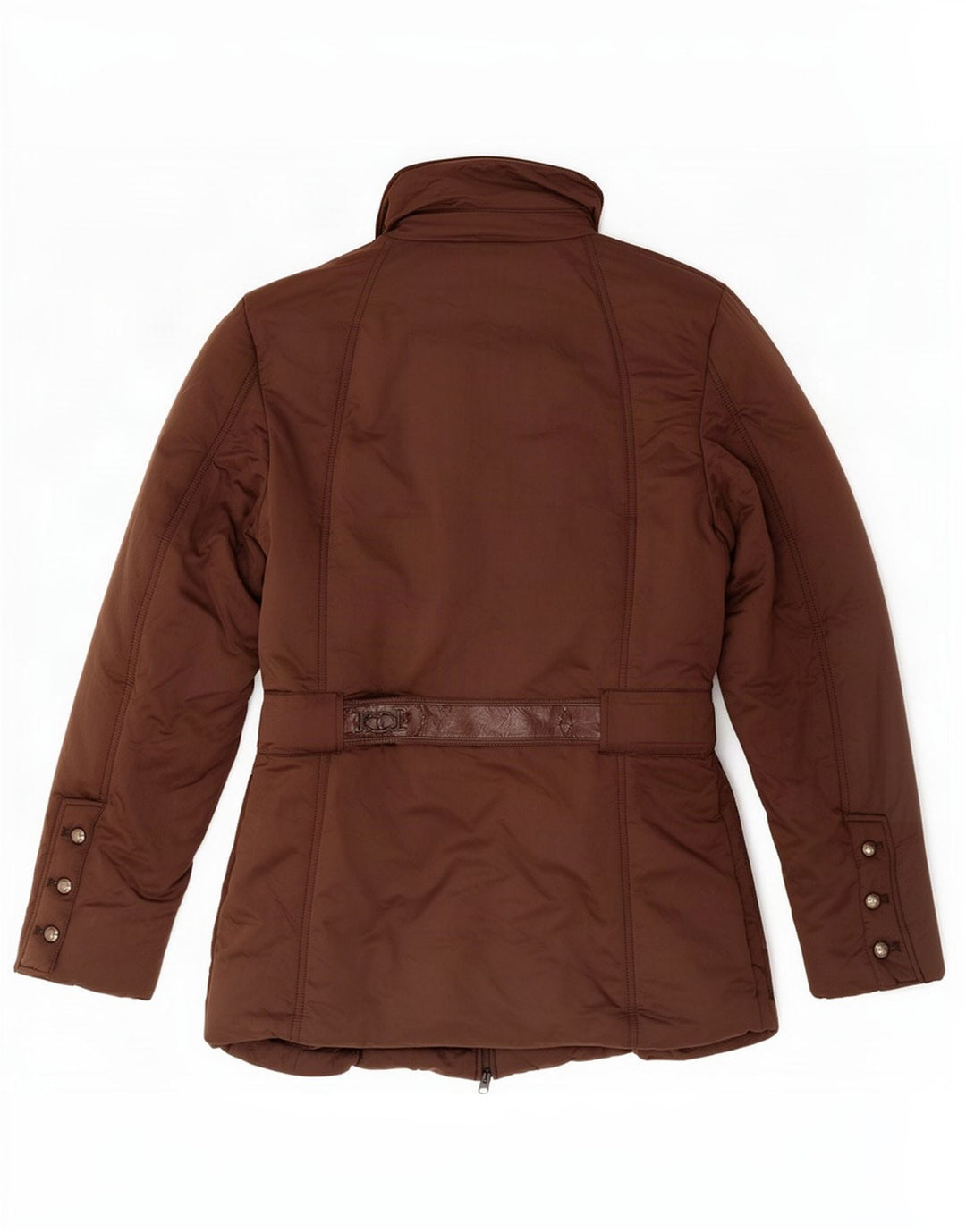 Trussardi Jeans Veste Rembourrée Femme IT 50 XL Marron Polyester