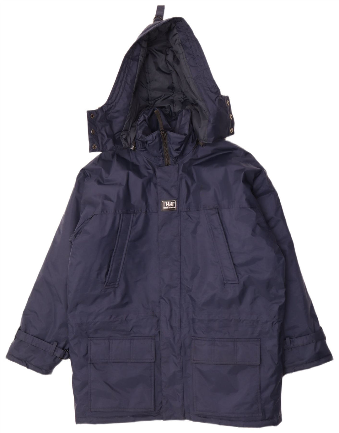 Helly Hansen Manteau matelassé surdimensionné à capuche pour homme UK 36 Small Bleu marine