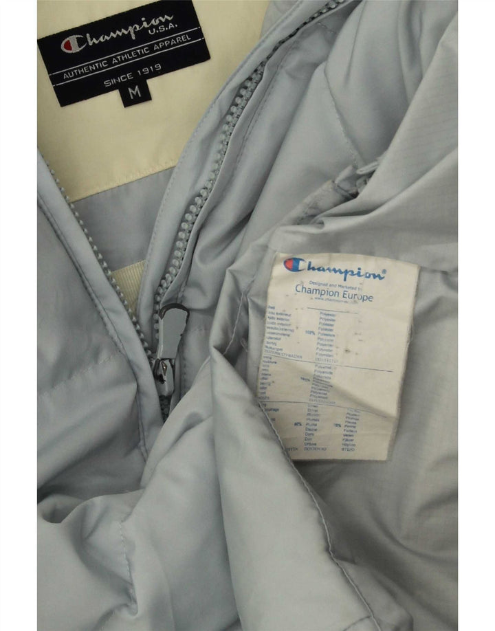 Champion Veste matelassée à capuche pour femme UK 12 Bleu moyen Polyester