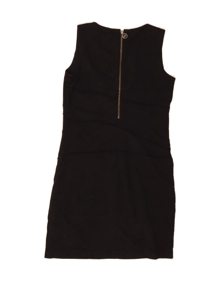 MICHAEL KORS Womens Sleeveless Sheath Dress US 4 Small Black Polyester Vintage Michael Kors and Second-Hand Michael Kors from Messina Hembry 
